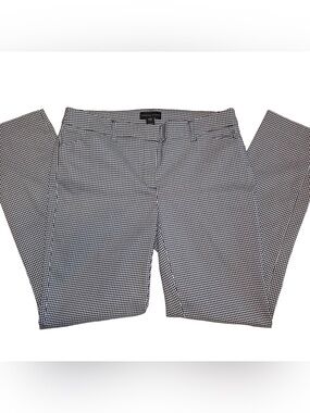 Adrienne Vittadini Houndstooth Dress Pants Women’s 6